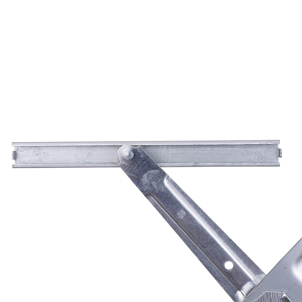 08-11 Mitsubishi Lancer Set Front Power Window Regulators w/Motors Assemblies