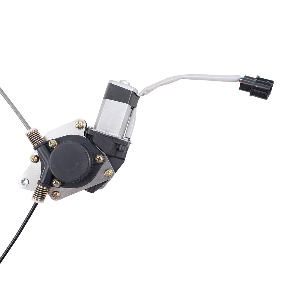 Brock Replacement Drivers and Passengers Rear Power Window Regulators w/ Motor Compatible with 09-13 Forester