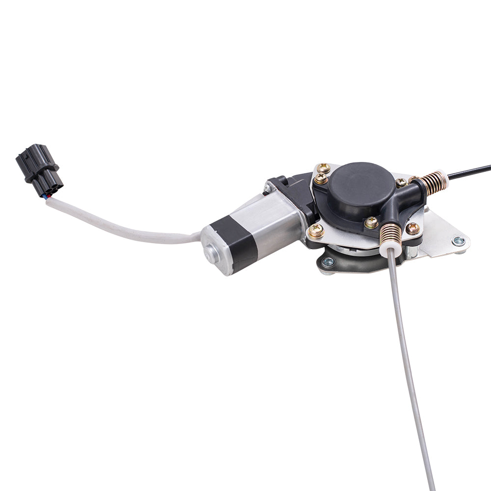 Brock Replacement Drivers and Passengers Rear Power Window Regulators w/ Motor Compatible with 09-13 Forester