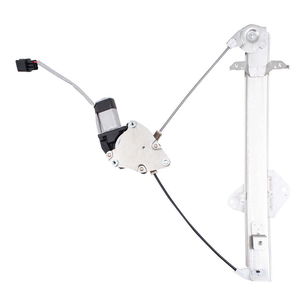 Brock Replacement Passengers Rear Power Window Regulator w/ Motor Compatible with 09-13 Forester