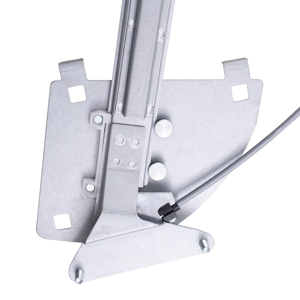 Brock Replacement Driver and Passenger Side Power Window Regulators w/Motor Compatible with 2003-2008 Tiburon
