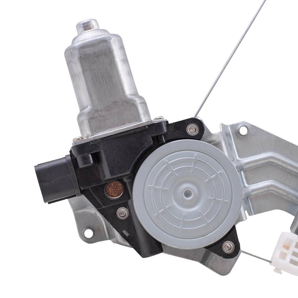 Brock Aftermarket Replacement Front Driver Left Power Window Regulator with Motor and 6 Pin Connector Compatible with 2014-2018 Forester