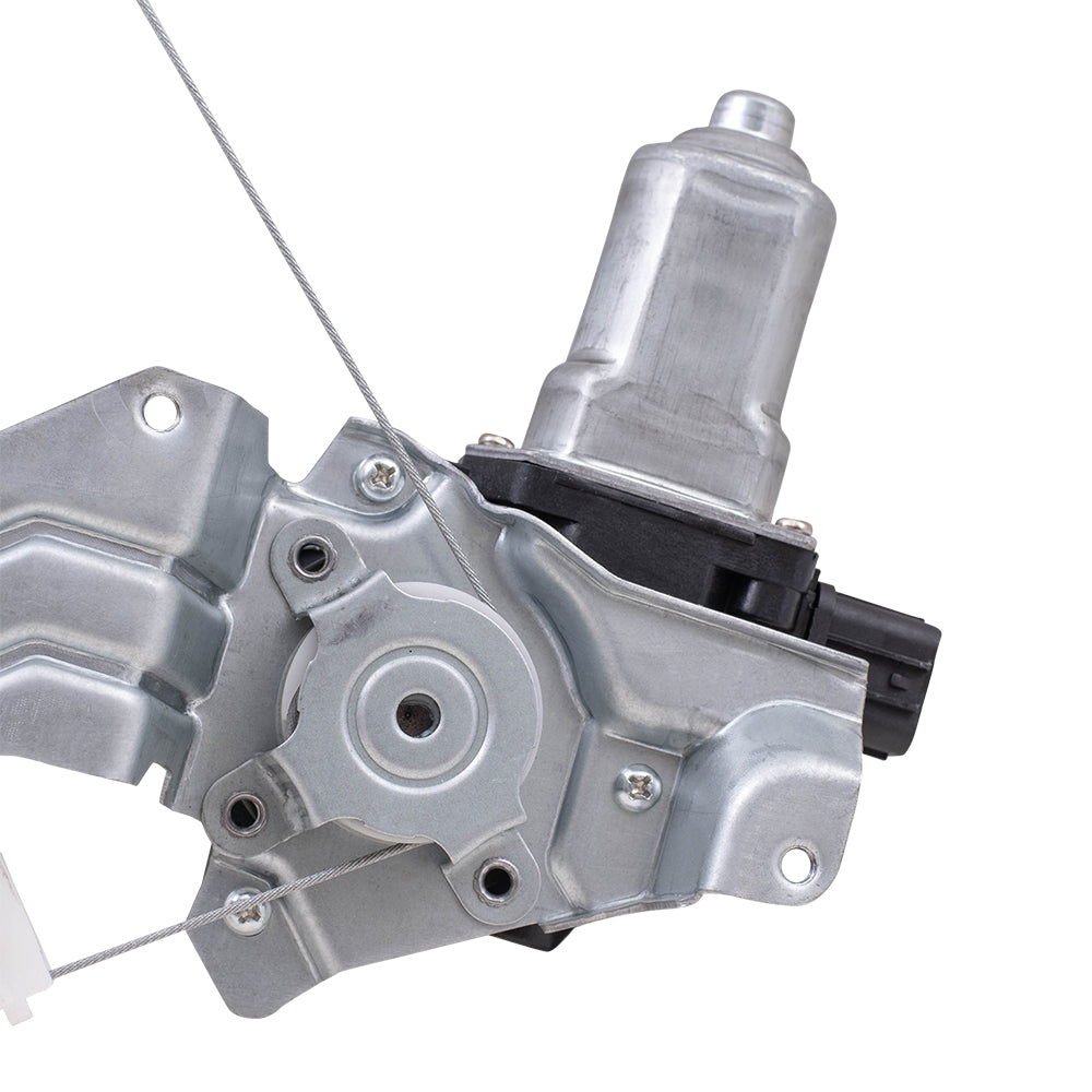 Brock Aftermarket Replacement Front Driver Left Power Window Regulator with Motor and 6 Pin Connector Compatible with 2014-2018 Forester