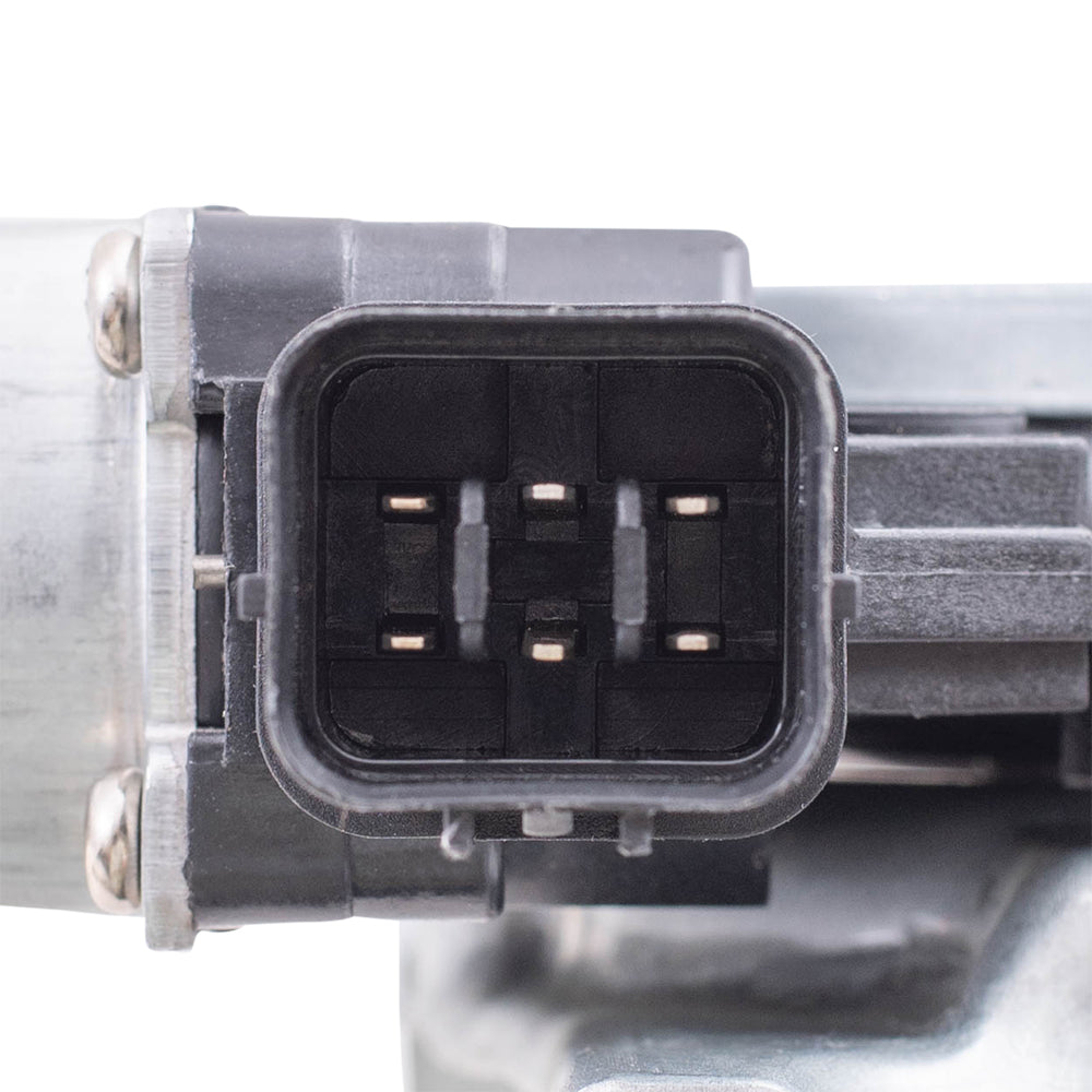 Brock Aftermarket Replacement Front Driver Left Power Window Regulator with Motor and 6 Pin Connector Compatible with 2014-2018 Forester