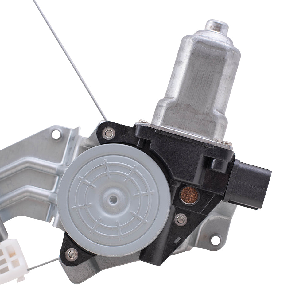 Brock Replacement Front Passenger Side Power Window Regulator with Motor and 6 Pin Connector Compatible with 2017-2018 Forester