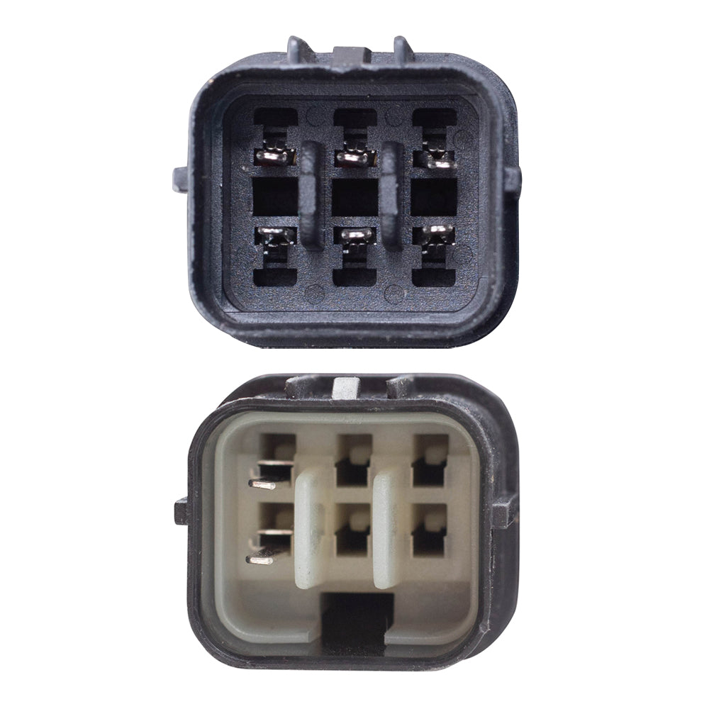 Brock Replacement Front Driver and Passenger Power Window Regulators with Motor Compatible with 2010-2014 Subaru Legacy EXCEPT 2.5i/2.5i Limited