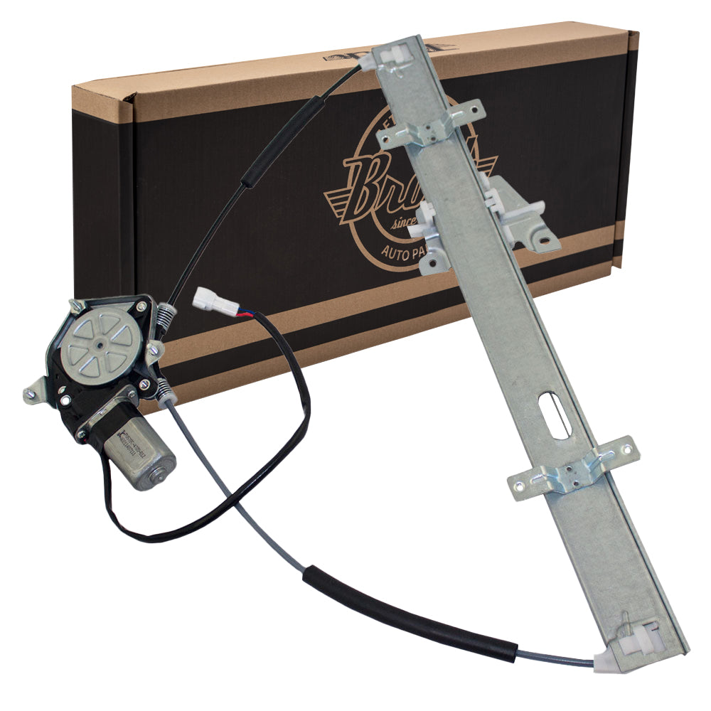 Brock Replacement Drivers Front Power Window Lift Regulator with Motor Assembly Compatible with 99-05 SUV 8340265D10