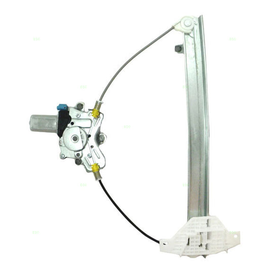 Brock Replacement Drivers Front Power Window Lift Regulator with Motor Assembly Compatible with 99-05 Sonata 8240338011