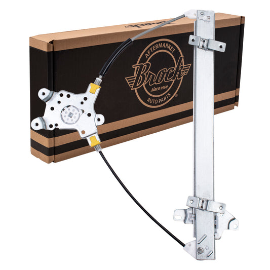 Brock Replacement Driver Front Power Window Regulator Compatible with 2003-2006 Outlander
