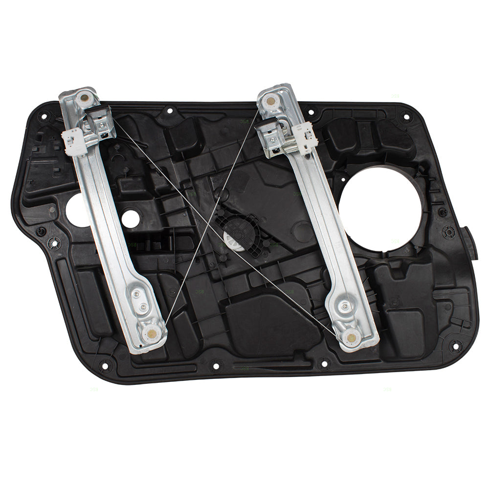 Brock Replacement Passengers Front Power Window Regulator Module Compatible with 11-14 Sonata 824813Q000 824813Q001
