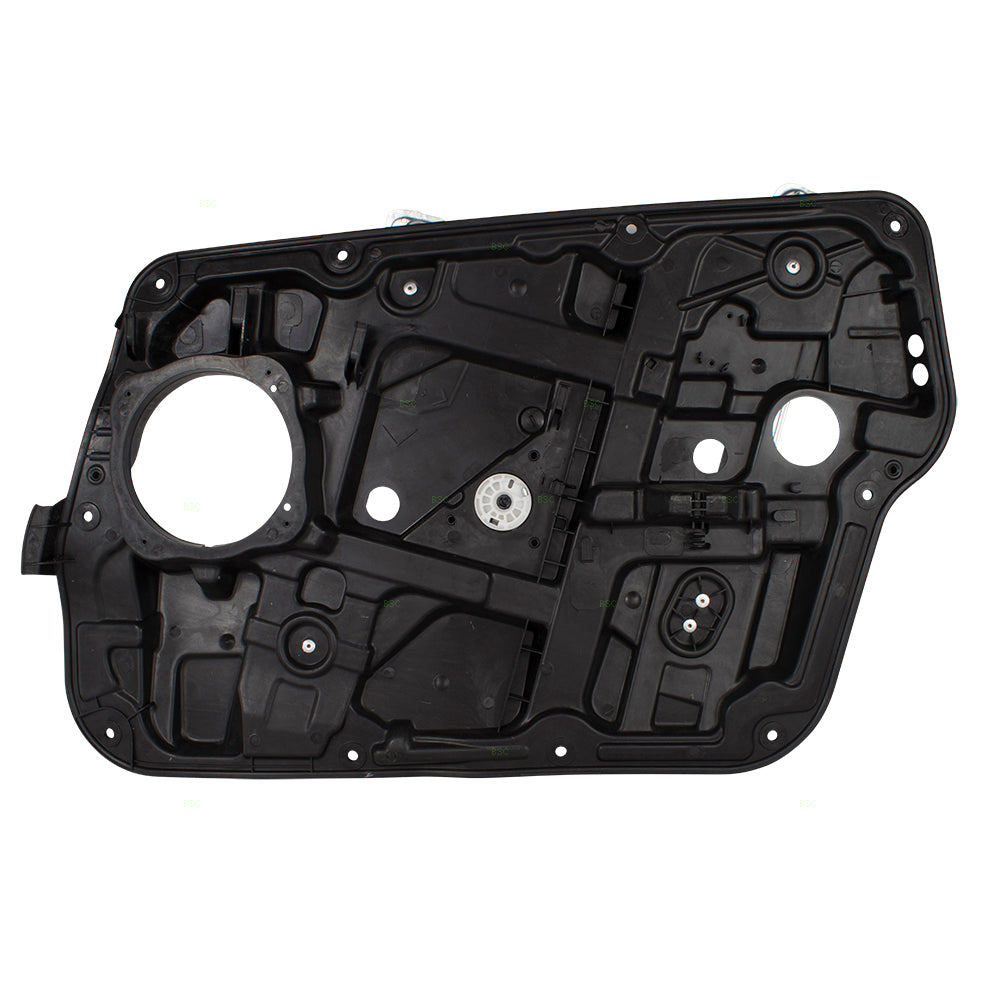 Brock Replacement Passengers Front Power Window Regulator Module Compatible with 11-14 Sonata 824813Q000 824813Q001