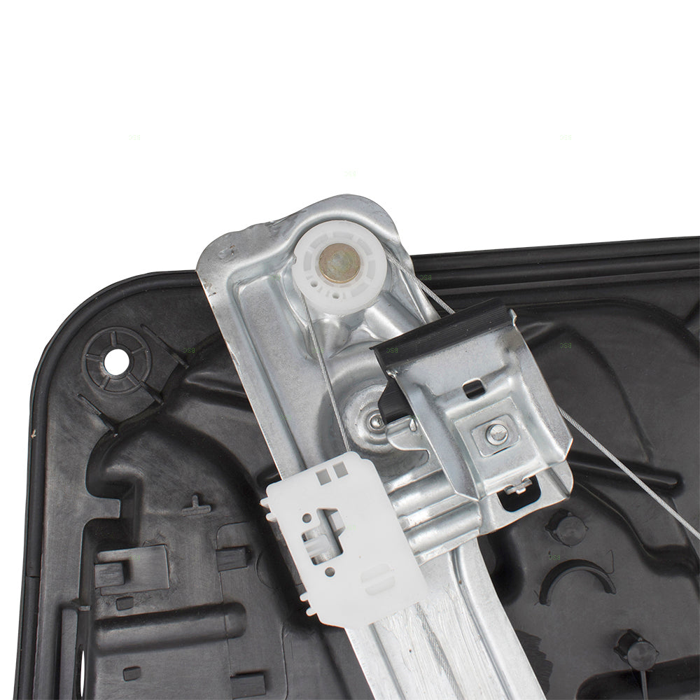 Brock Replacement Passengers Front Power Window Regulator Module Compatible with 11-14 Sonata 824813Q000 824813Q001