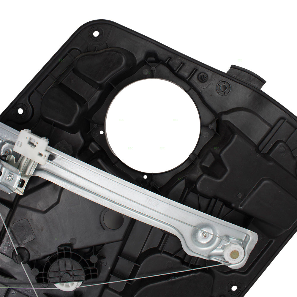Brock Replacement Passengers Front Power Window Regulator Module Compatible with 11-14 Sonata 824813Q000 824813Q001