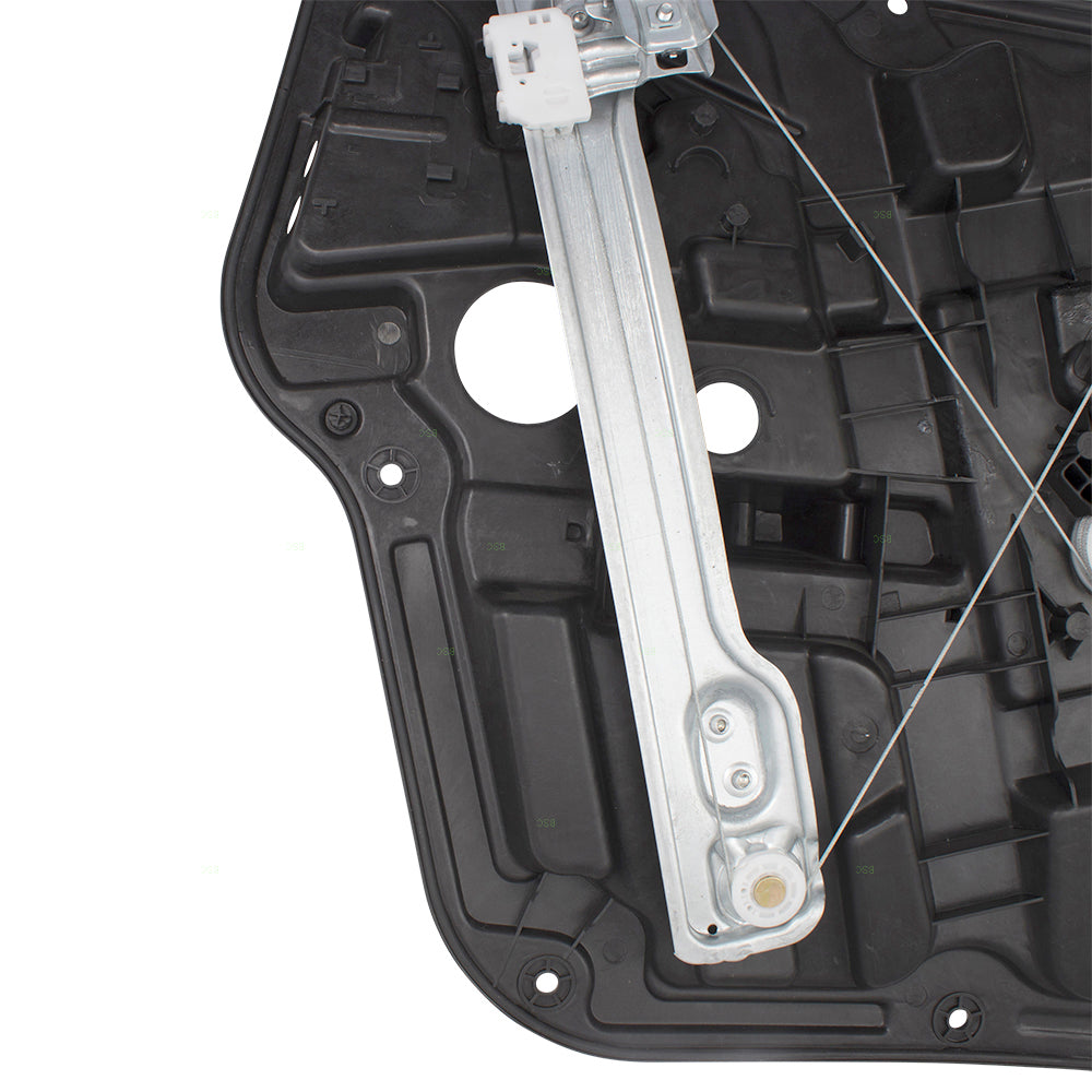 Brock Replacement Passengers Front Power Window Regulator Module Compatible with 11-14 Sonata 824813Q000 824813Q001