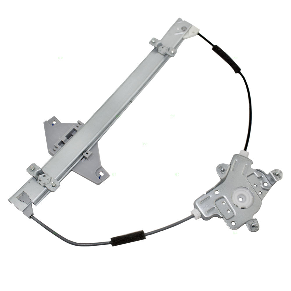 Brock Replacement Drivers Front Power Window Regulator Compatible with 2000-2005 Accent Hatchback 82404-25210