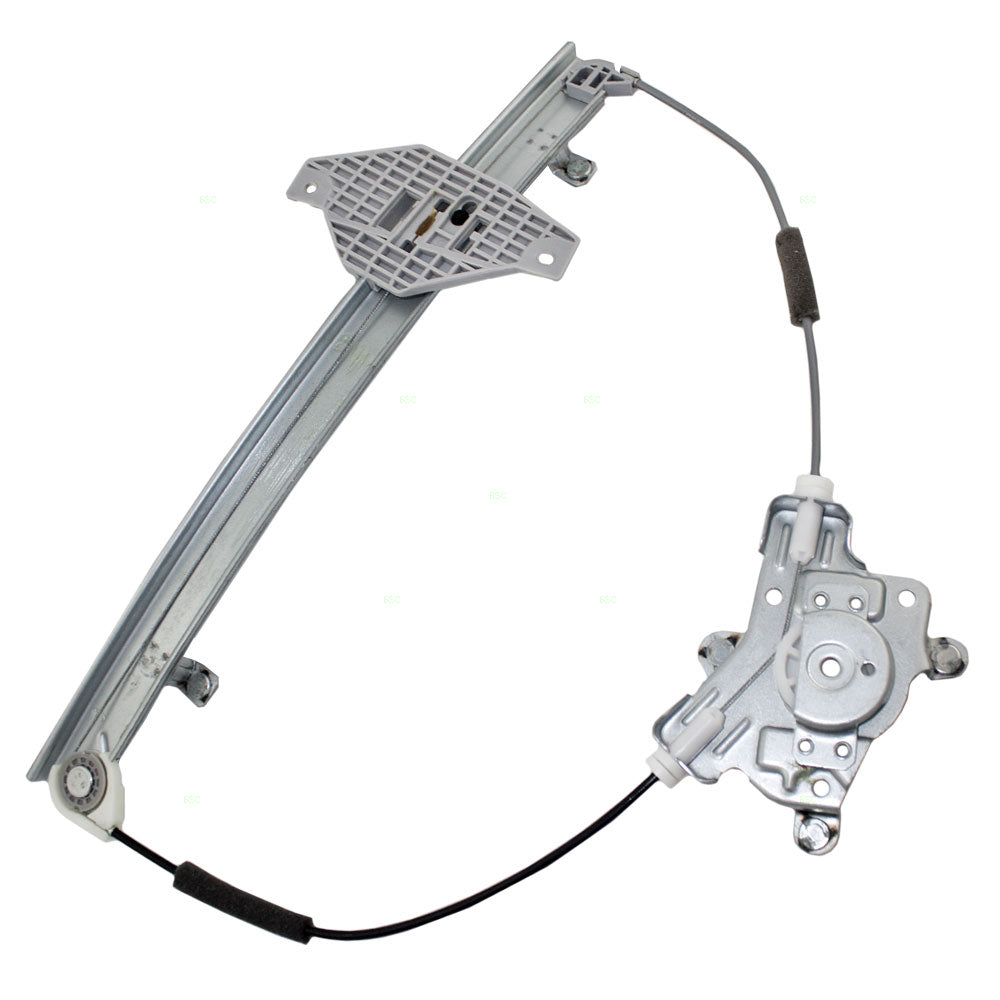 Brock Replacement Drivers Front Power Window Regulator Compatible with 2000-2005 Accent Hatchback 82404-25210