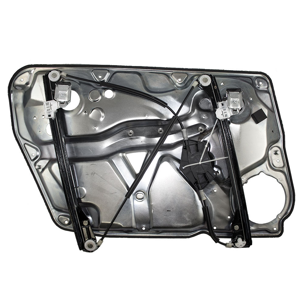 Brock Replacement Passengers Front Power Window Lift Regulator with Panel Compatible with 98-05 Passat 3B1837462