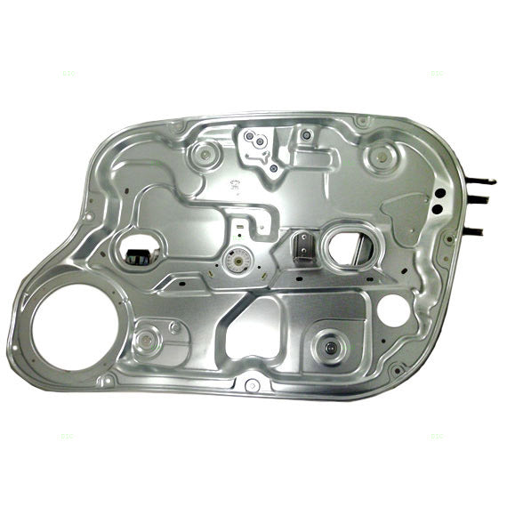 Brock Replacement Passengers Front Power Window Lift Regulator w/ Door Panel Compatible with 07-09 Elantra 82481-2H000