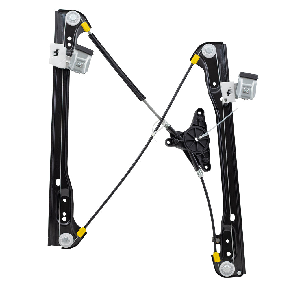 Brock Replacement Passenger Front Power Window Regulator Compatible with 09-12 Elantra Wagon
