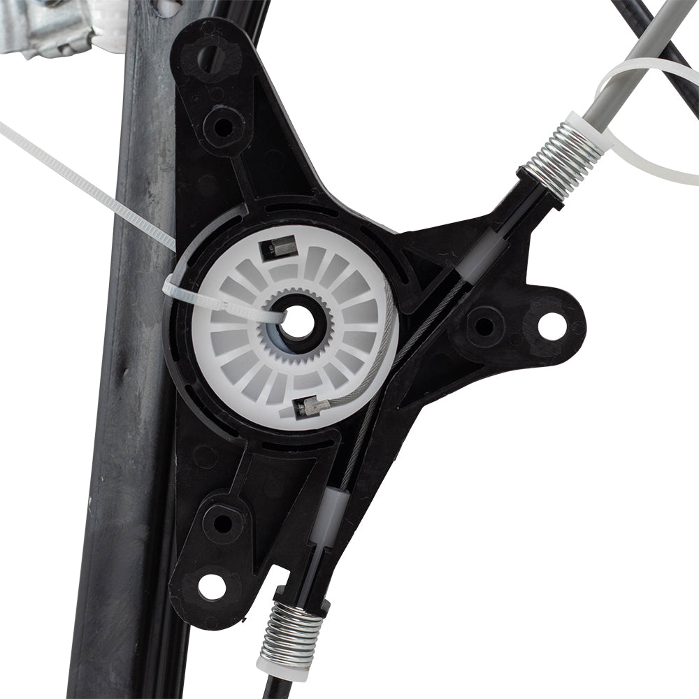 Brock Replacement Passenger Front Power Window Regulator Compatible with 09-12 Elantra Wagon