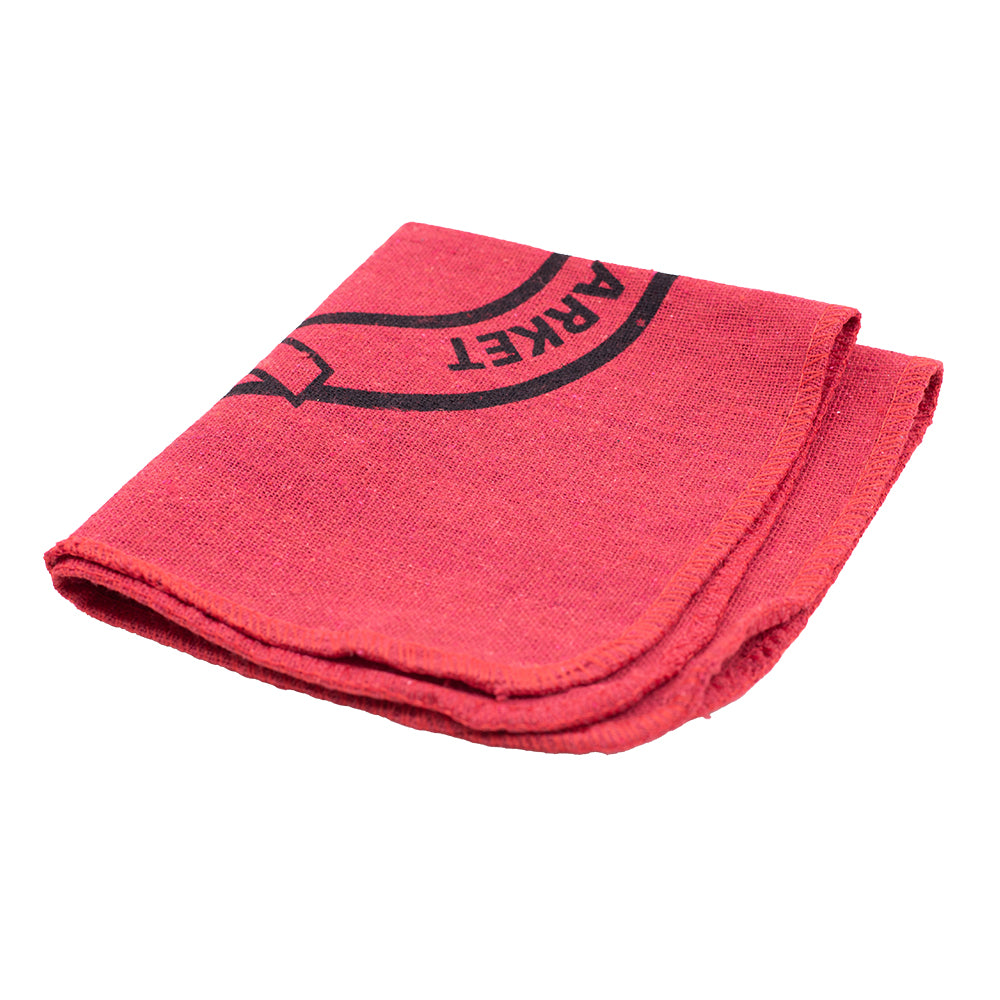 Brock 25 Pack Red Brock Brand Logo Auto Mechanic DIY Oil Change Home Kitchen Shop Towels