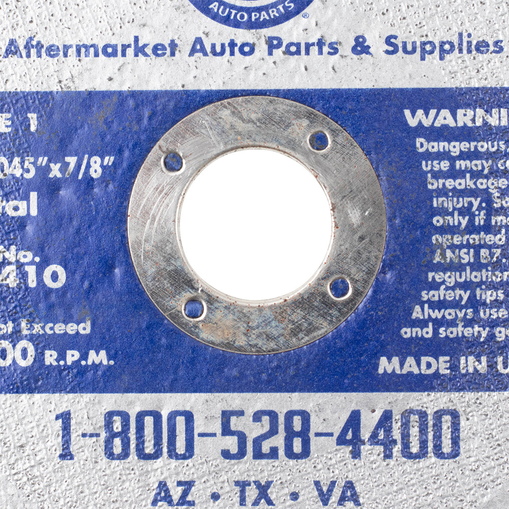 Brock 25 Pk Box Set Type 1 Cutting Ferrous Iron Metal Blade Cut Off Saw Disc for Industrial Shop DIY Hobby