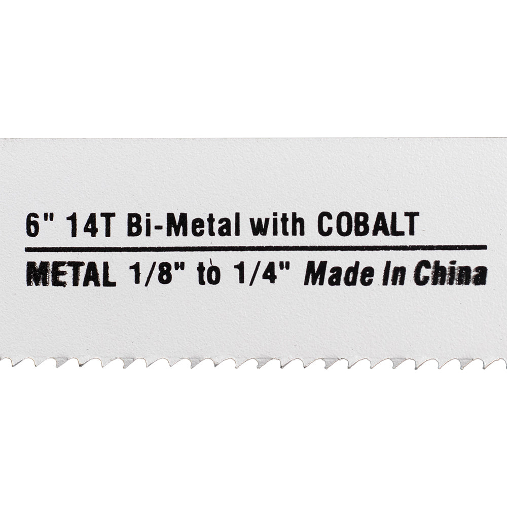 50 Pc Set Pack Blu-MOL Bi-Metal Reciprocating Saw Blades Wood Plastic 14 TPI 6" x 3/4" x .035" for Industrial Shop DIY Hobby