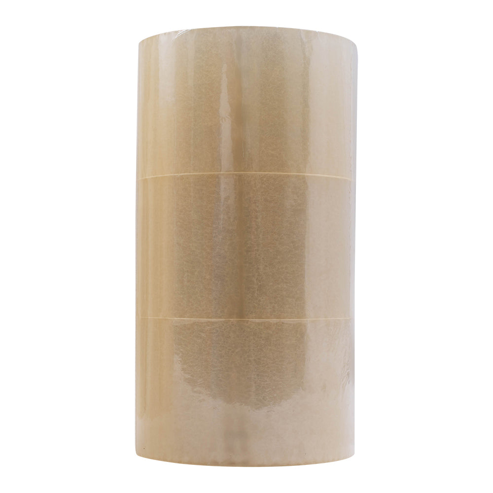 Case 36 Rolls Clear Shipping Tape 3" x 110 Yards 2.4 Mil Warehouse Retail Home