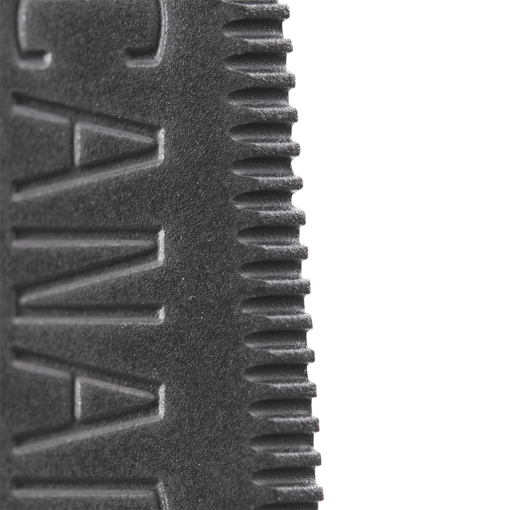 Retractable 1" Serrated Canary Box Cutter PS2 Double Edge Blade Utility Knife Rounded Tip Adhesive Resistant Non-Stick Coating Tool DC-20F