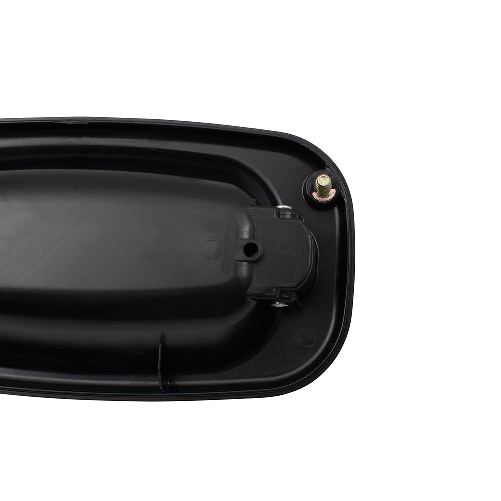 Brock Replacement Pair Set Front Outside Exterior Door Handles w/ Keyholes Compatible with 99-07 GM Pickup Truck 00-06 SUV 19245505 19356469