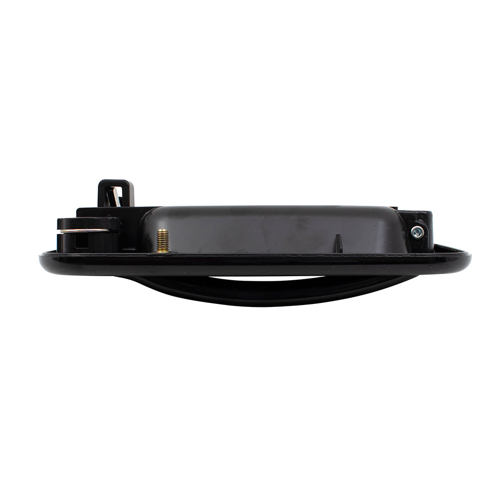 Brock Replacement Pair Set Front Outside Exterior Door Handles w/ Keyholes Compatible with 99-07 GM Pickup Truck 00-06 SUV 19245505 19356469