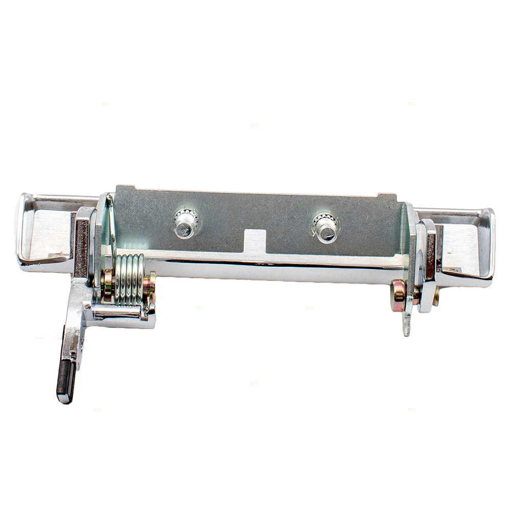 Brock Replacement Passengers Set of Outside Exterior Chrome Door Handles Compatible with 71-76 Various Models 3060796 9827570
