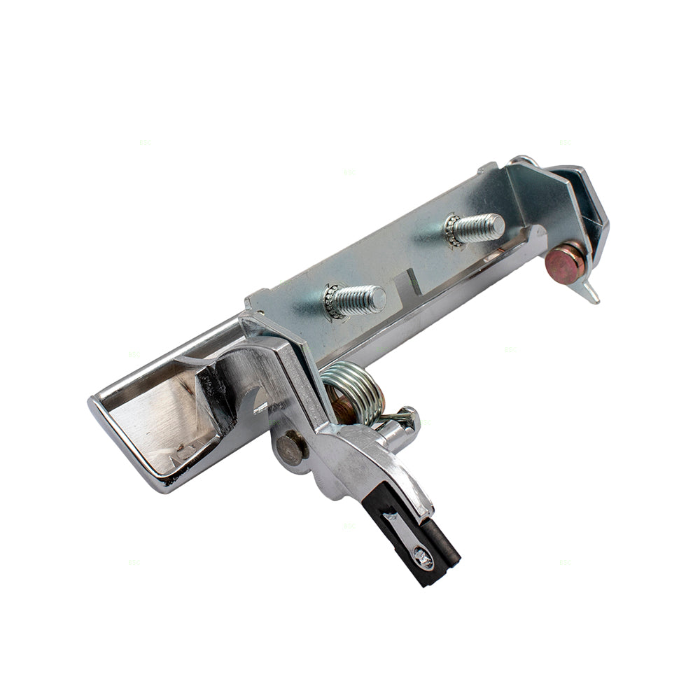 Brock Replacement Passengers Set of Outside Exterior Chrome Door Handles Compatible with 71-76 Various Models 3060796 9827570