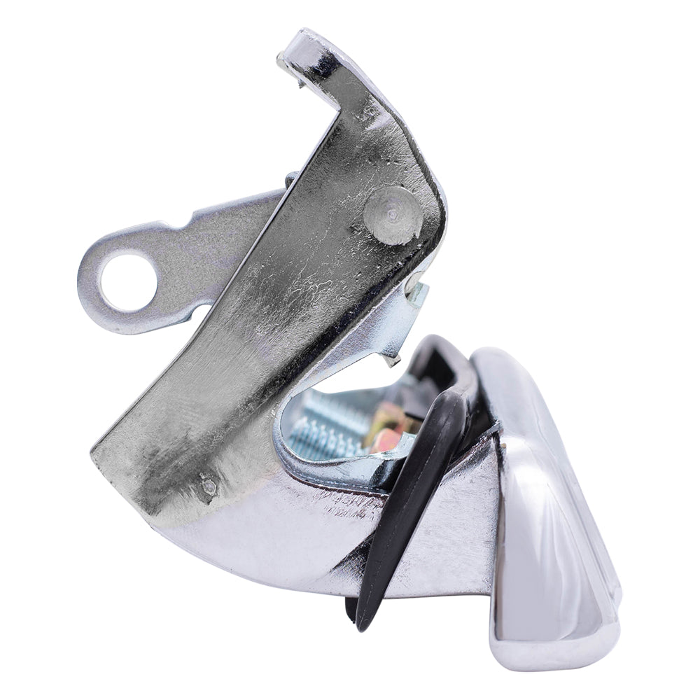 Brock Replacement Passengers Outside Exterior Front Rear Chrome Door Handle Compatible with 73-86 Various Models D8BZ6522404A