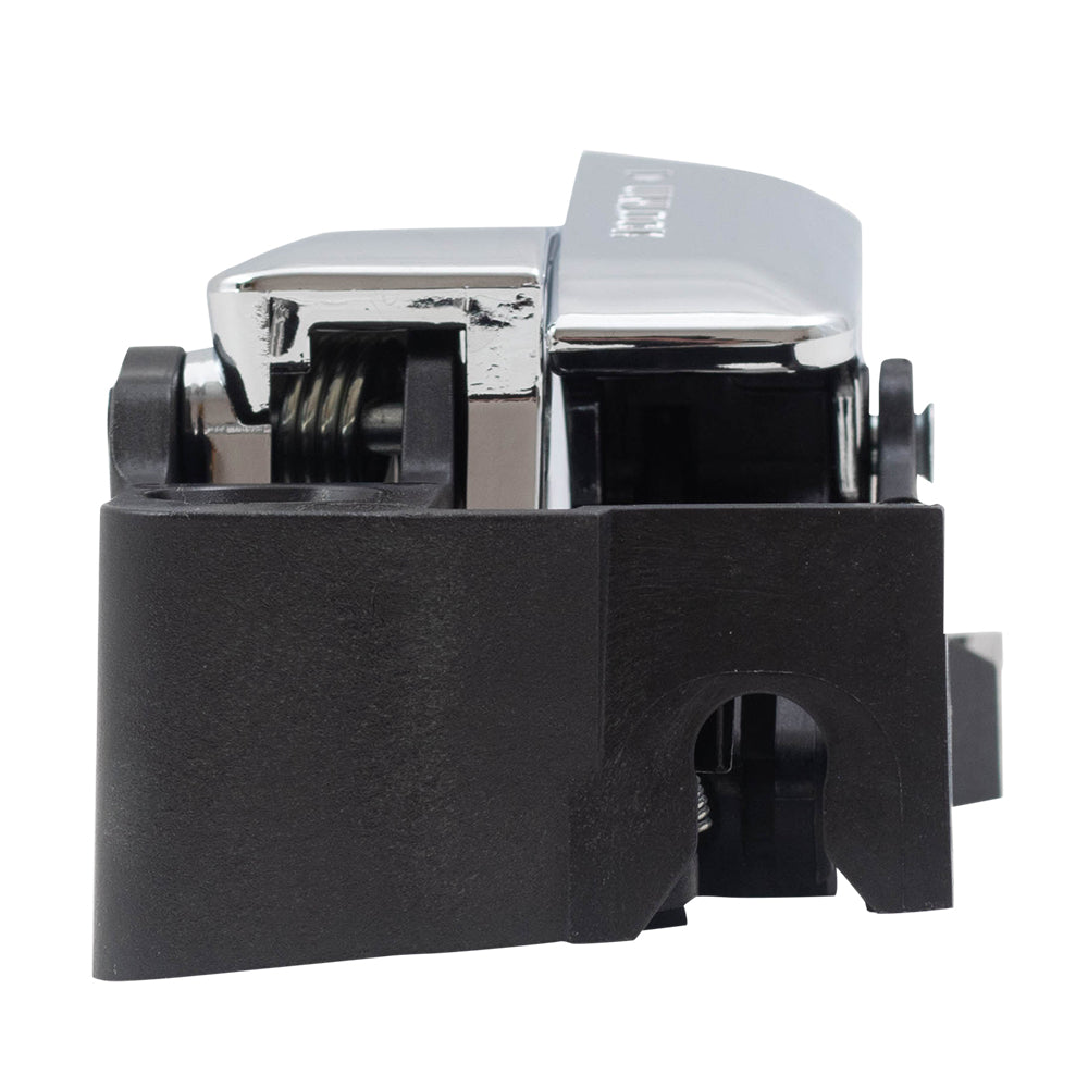 Brock Replacement Driver and Passenger Inside Interior Inner Front Chrome Door Handles Compatible with 2006-2012 Fusion MKZ 6E5Z5422601A 6E5Z5422600AA