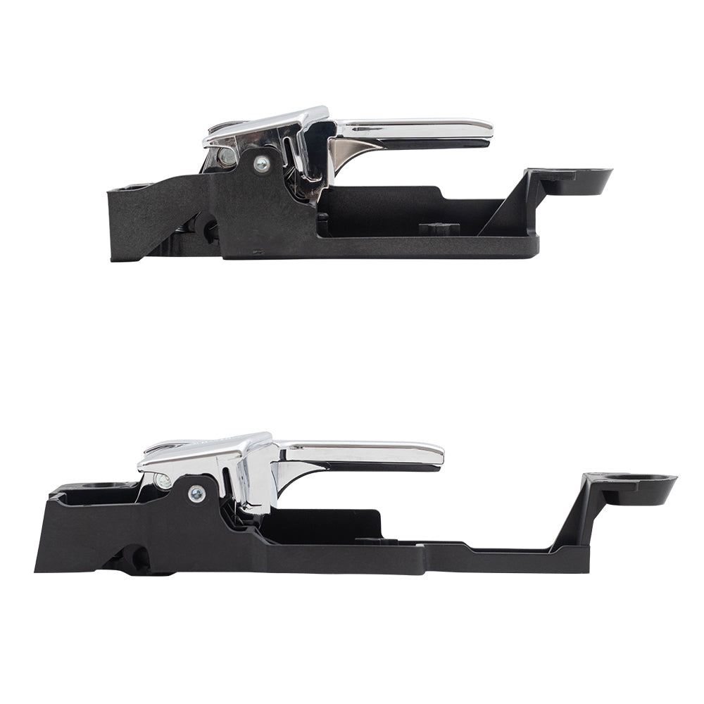Fusion MKZ Zephyr Milan 4 Piece Set of Inside Front & Rear Chrome Door Handles