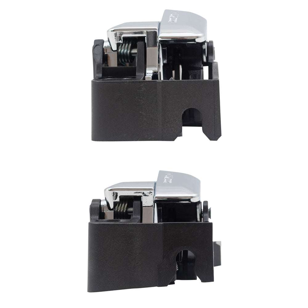 Fusion MKZ Zephyr Milan 4 Piece Set of Inside Front & Rear Chrome Door Handles