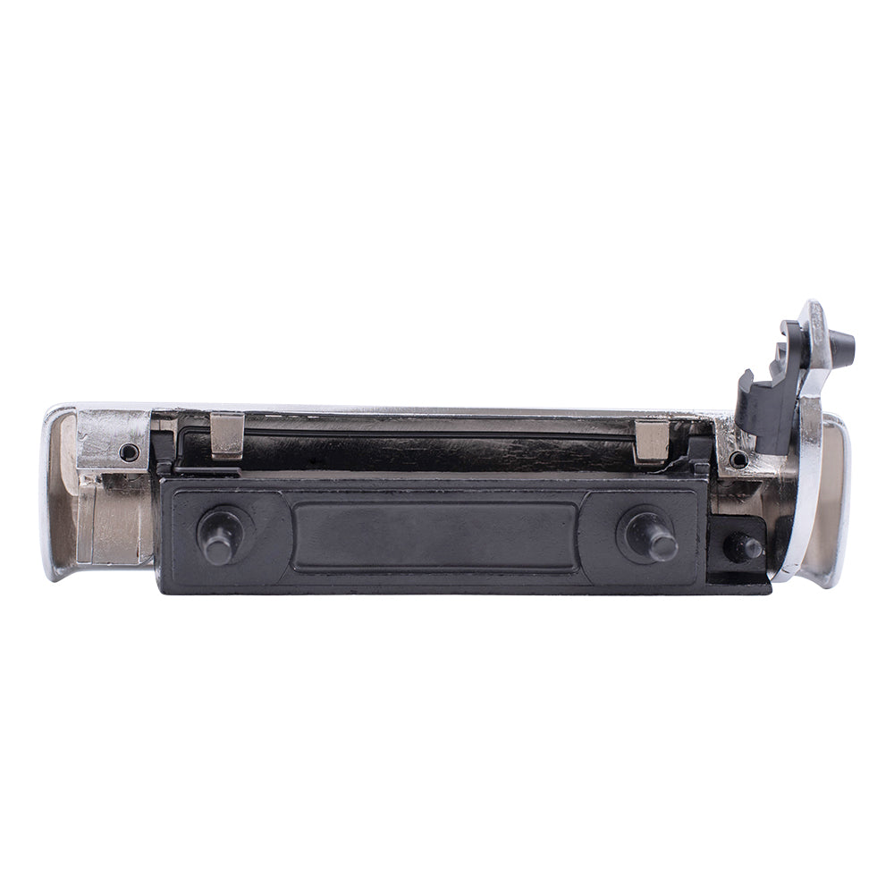 Brock Replacement Driver and Passenger Outside Outer Chrome Door Handles Compatible with Pickup Truck 0111713 20111712