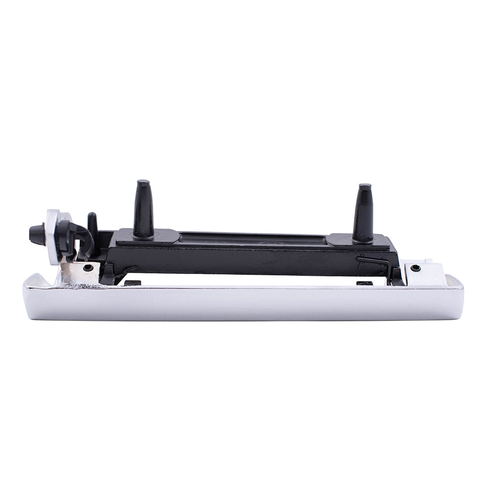 Brock Replacement Driver and Passenger Outside Outer Chrome Door Handles Compatible with Pickup Truck 0111713 20111712