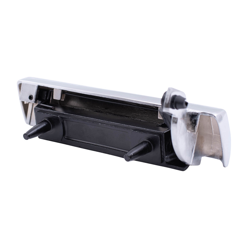 Brock Replacement Driver and Passenger Outside Outer Chrome Door Handles Compatible with Pickup Truck 0111713 20111712