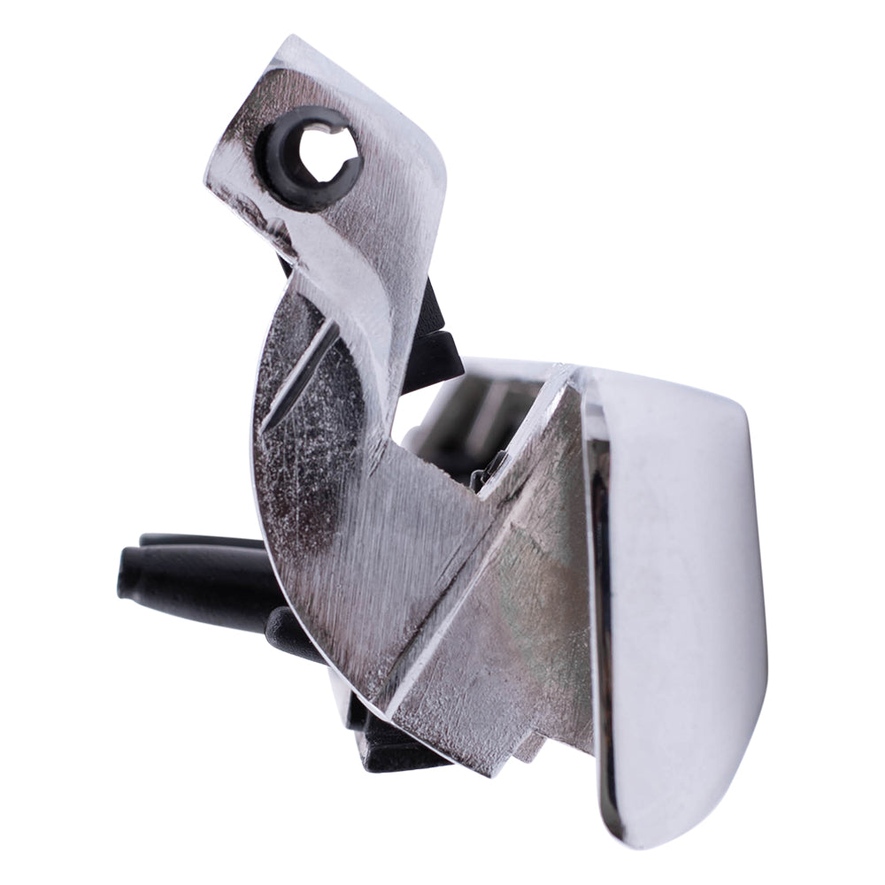 Brock Replacement Passengers Outside Outer Chrome Door Handle Compatible with Pickup Truck SUV 20111712