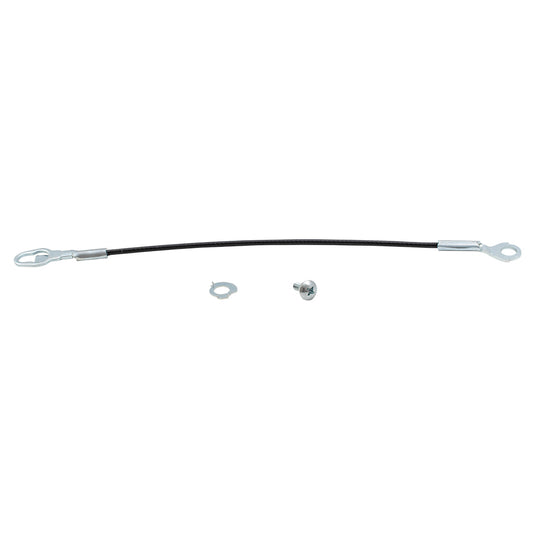 Brock Replacement Driver or Passenger Side Tailgate Cable with Striker Bolt Compatible with 1983-1997 F-Series Trucks