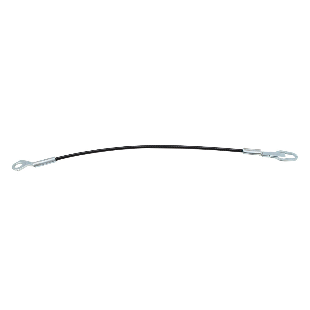 Brock Replacement Driver or Passenger Side Tailgate Cable with Striker Bolt Compatible with 1983-1997 F-Series Trucks