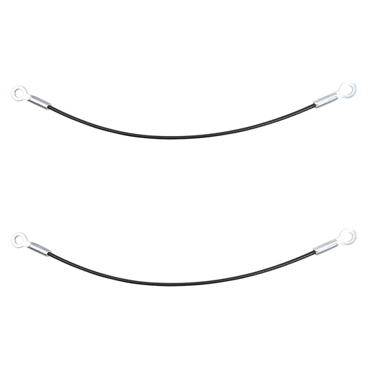 Brock Replacement Tailgate Cables 2 Piece Set Compatible with 1973-1991 Blazer and 73-91 Jimmy