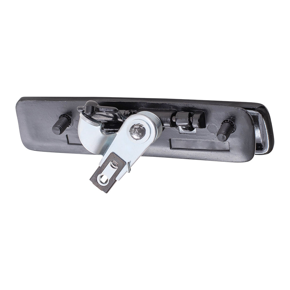 Brock Replacement Driver and Passenger Front Outside Outer Door Handles Compatible with Van 12545595 12545596