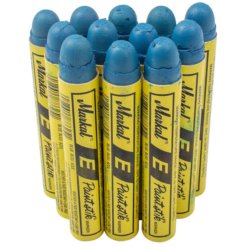 High Intensity Color:blue 12 Pc Box Blue Markal E Paintstiks Crayon Chalk High Intensity Color P ...