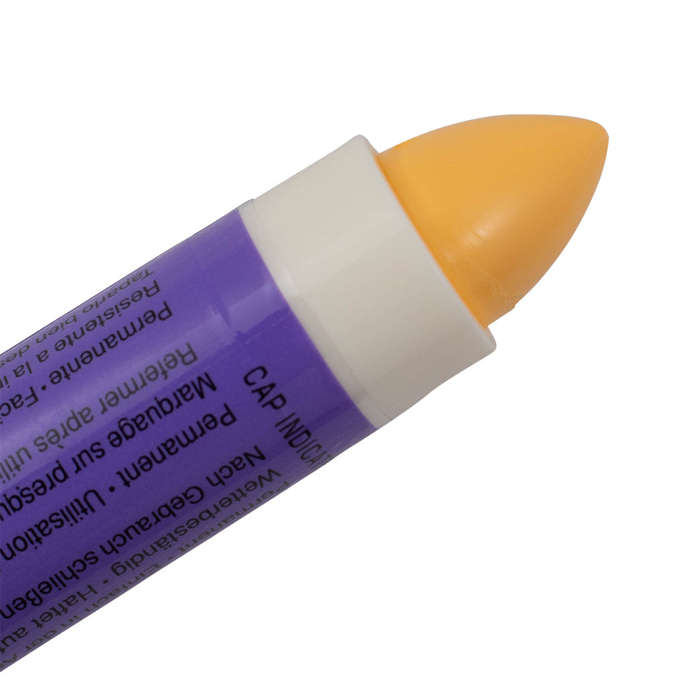 Sakura Yellow Solid Paint Markers 12 Piece Set Dozen Auto Art Car Dealer Twist Up for Indoor & Outdoor Various Surfaces 14F-392F