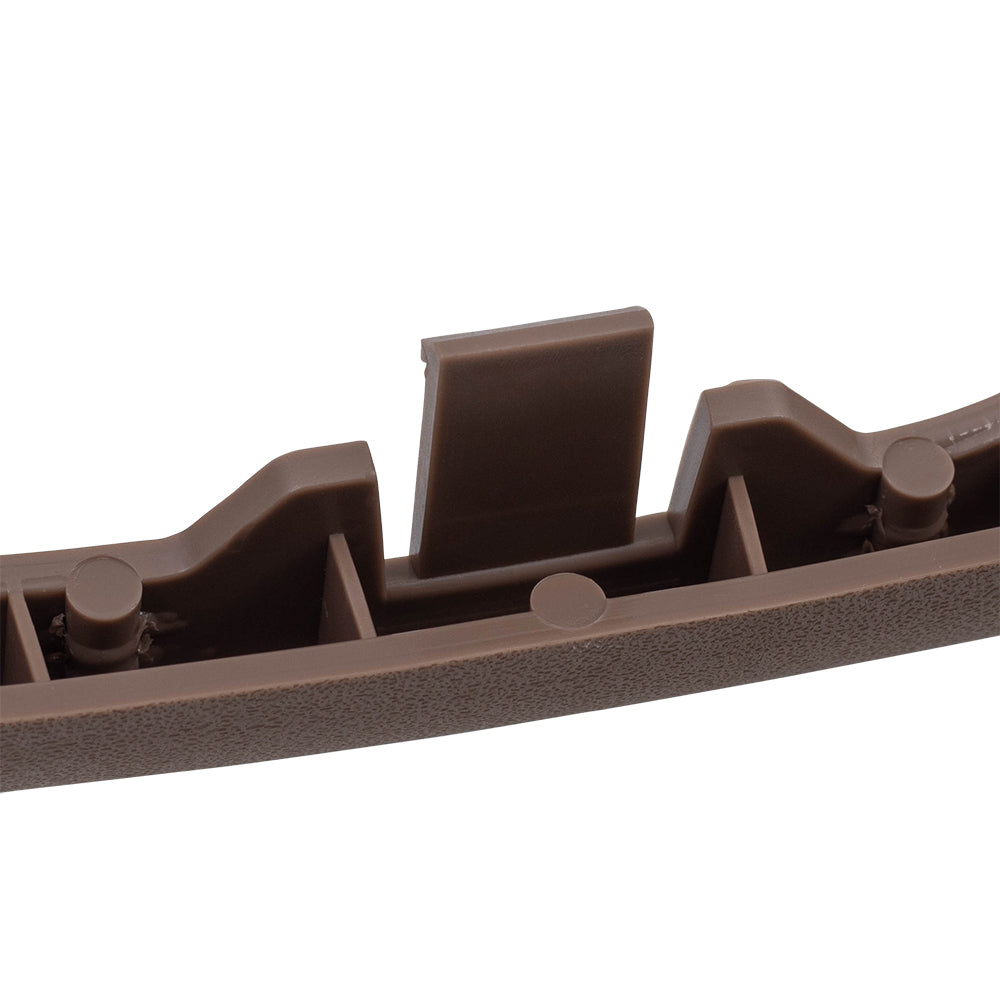 Brock Replacement Drivers Inside Interior Front or Rear Brown Door Handle Trim Bezel Compatible with Pickup Escalade Tahoe Suburban Yukon