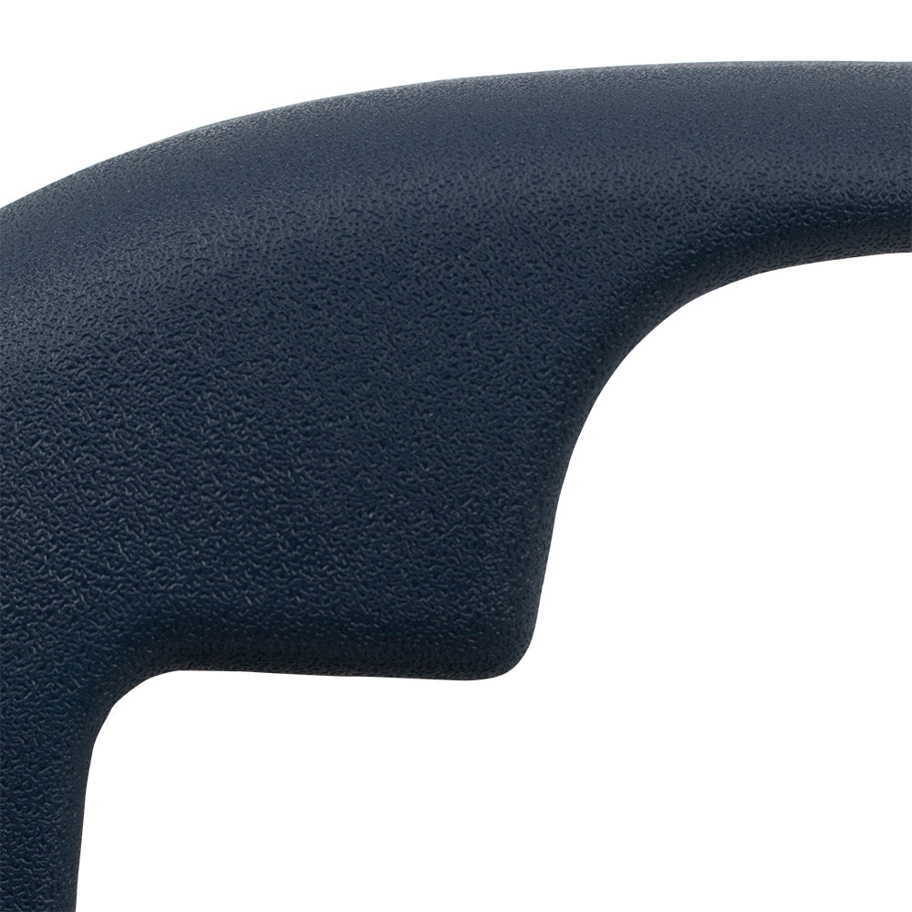 Brock Replacement Passengers Inside Inner Blue Door Handle Trim Bezel Compatible with Pickup Escalade Tahoe Suburban Yukon