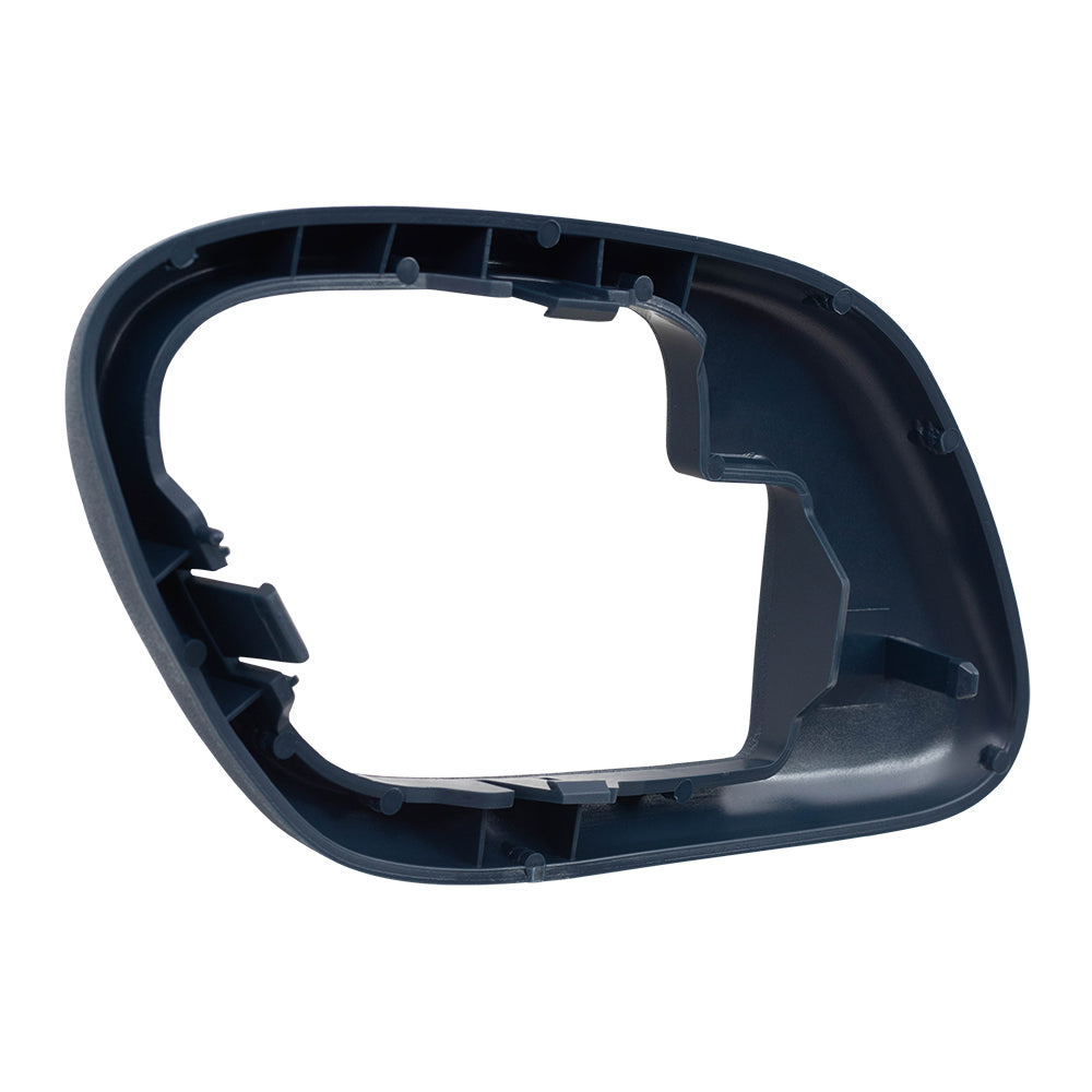 Brock Replacement Passengers Inside Inner Blue Door Handle Trim Bezel Compatible with Pickup Escalade Tahoe Suburban Yukon